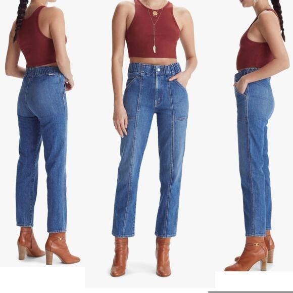 MOTHER SUPERIOR The Springy Ankle High Rise Straight Size 32 Cowboys Don’t Cry - Picture 1 of 13